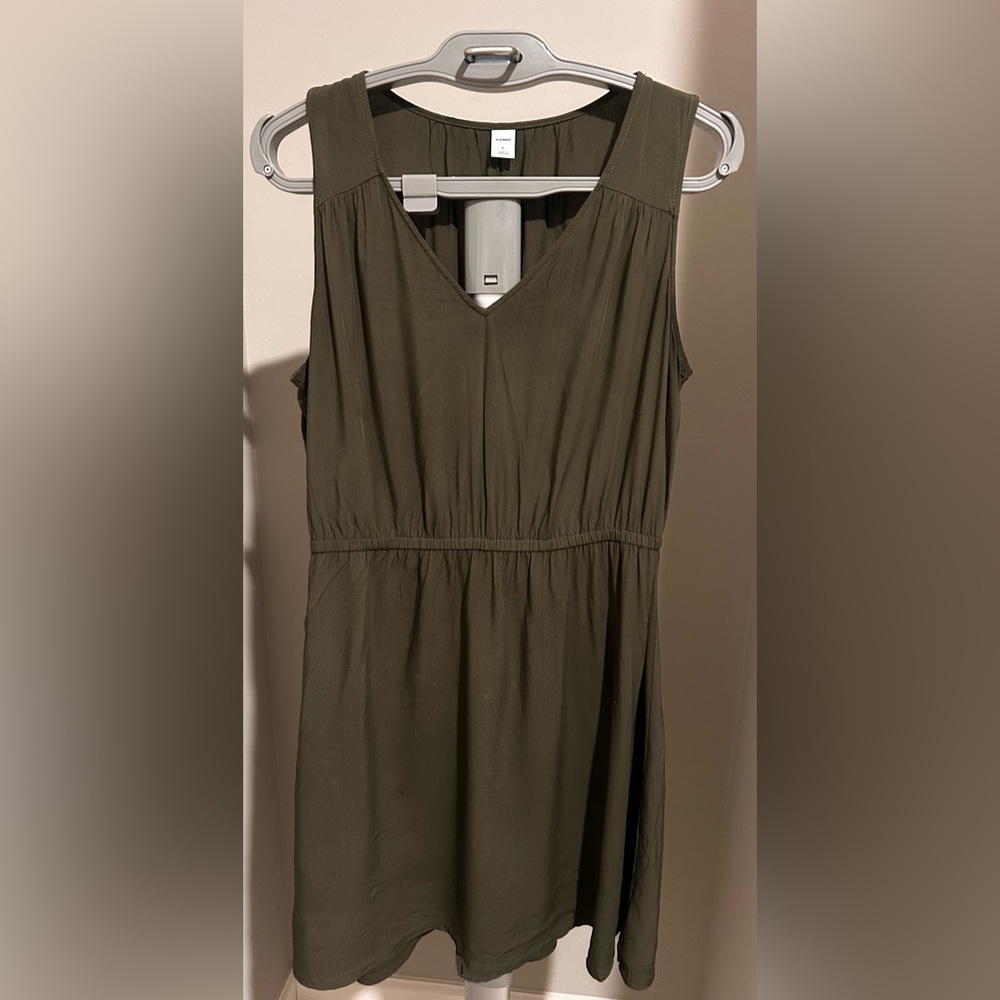 Old Navy | Olive Green Sundress